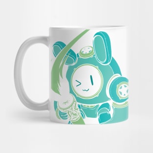 Bunny Bot - Soft Sea Mug